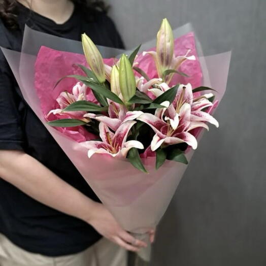 🌷Букет с ароматной лилией 🎀