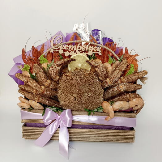 Ящик "Морской с раками"