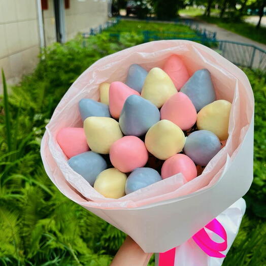 ДОФАМИНОВЫЙ БУКЕТ КЛУБНИКИ В ШОКОЛАДЕ🍓
