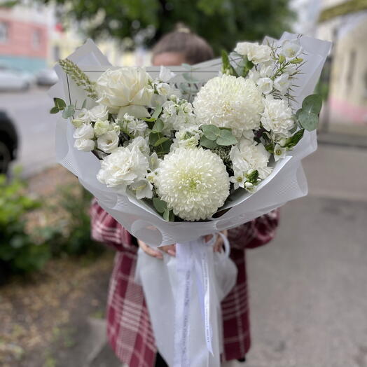 Букет «Белоснежное счастье»