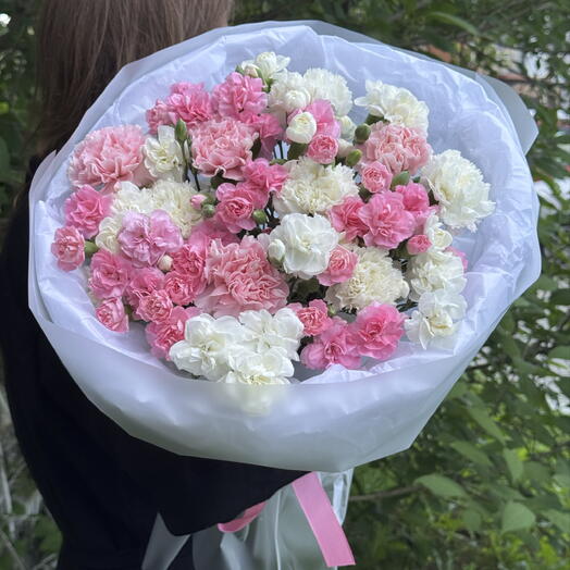 Букет дуо из диантусов