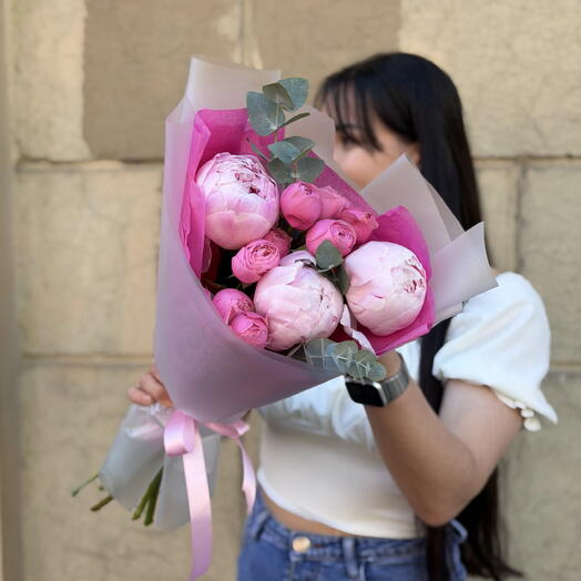 Пионы и пионовидные розы 💗