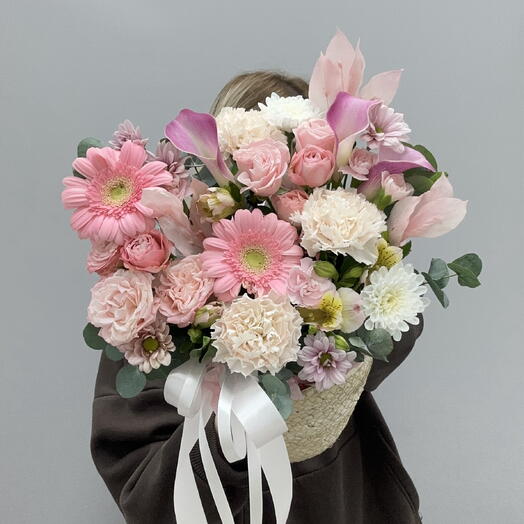 Цветочная корзинка 🌸
