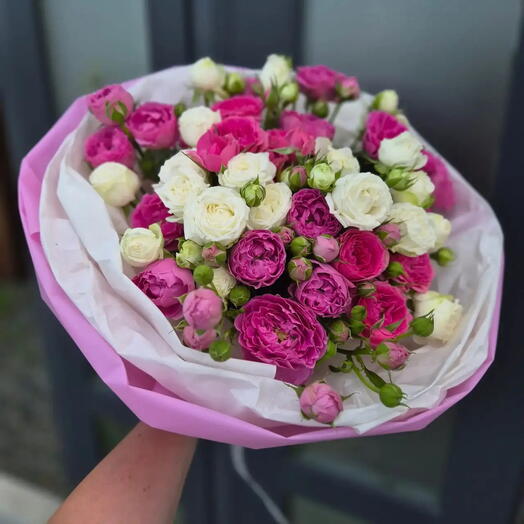 Микс кустовых роз 💕🥰