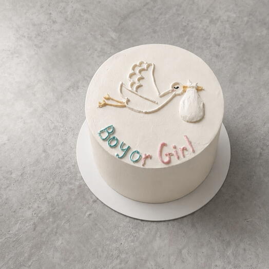 Бенто-торт на гендер-пати «Boy or Girl»