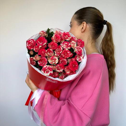 Хит продаж🔥 Букет огненной розы 🌹