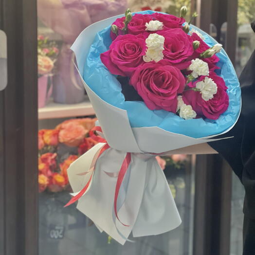 Авторский букет «Яркое чувство»