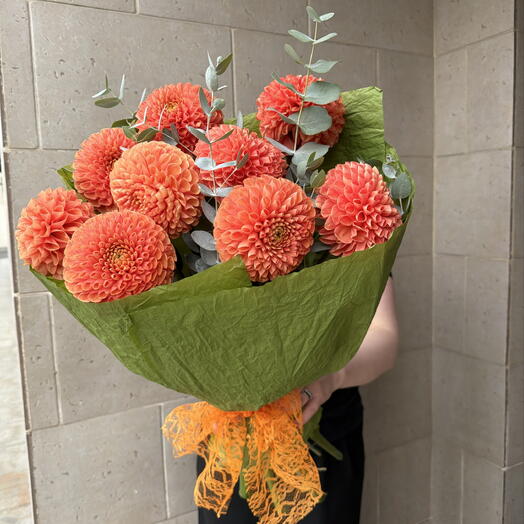 Георгины оранжевый 🧡