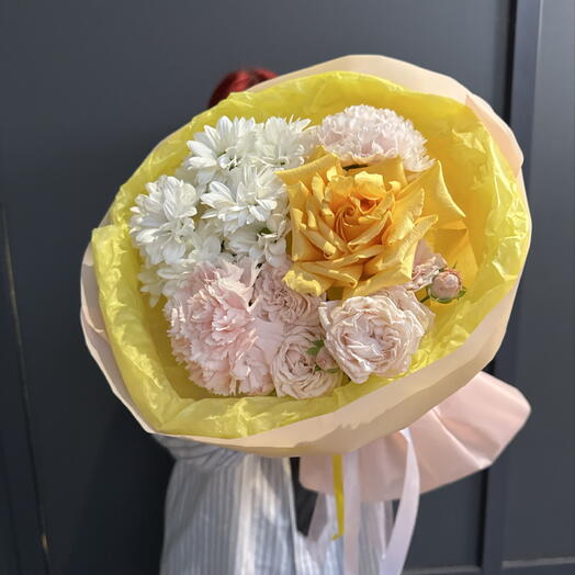 Комплимент с розочкой💛