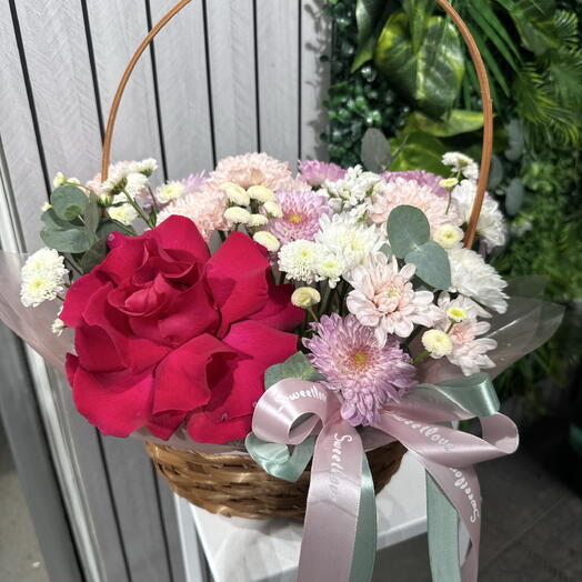 Корзинка композиция 03003