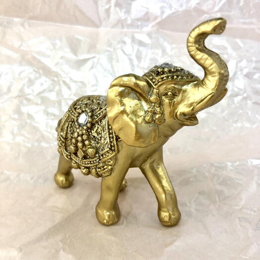 Статуэтка ,, Золотой слон ,, 🐘