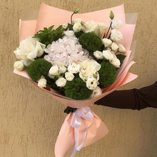С гортензией