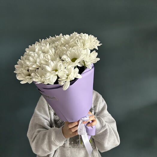 Букет из ромашковых хризантем🌼