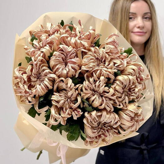 Хризантемы виена 19 штук