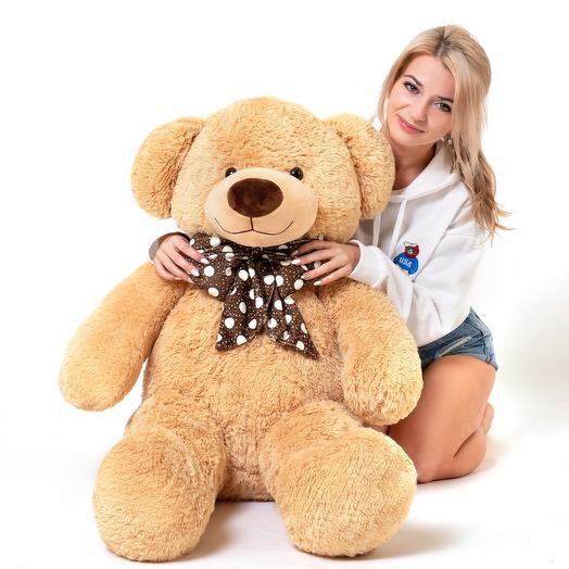 Oso de peluche grande beige 120cm