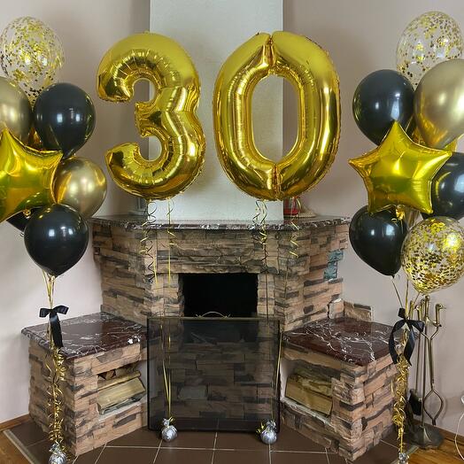Шары 20 шт на 30 лет