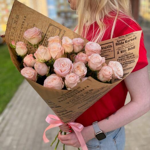 Rosas de peonía de arbusto Bombastic