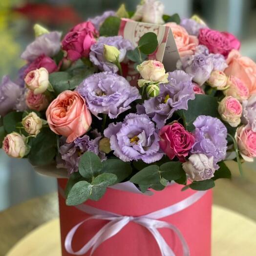 Flowers in a box