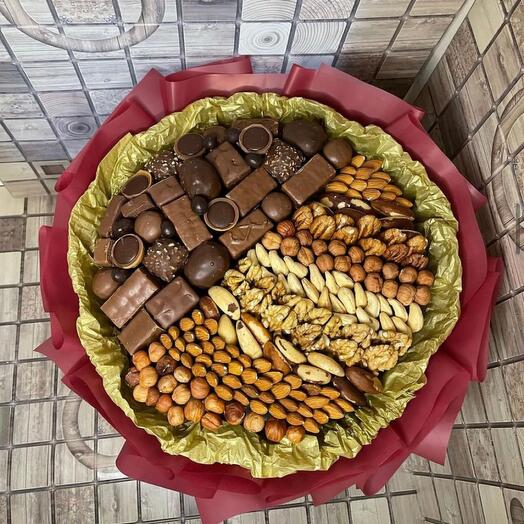 Букет «сладкие орехи»