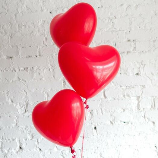 3 balls "Heart" latex