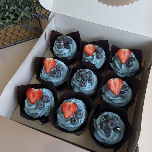 Cupcakes 9 pcs