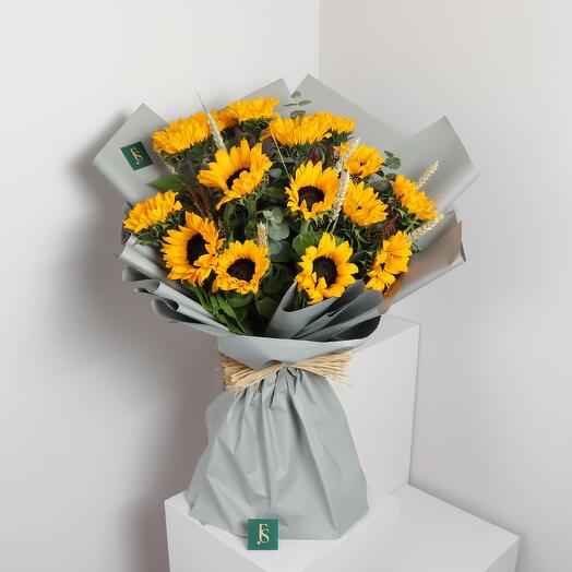 Grand Sunflower Bouquet