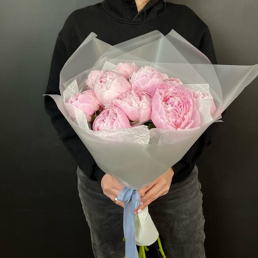 Monobooket de peonías Rosadas