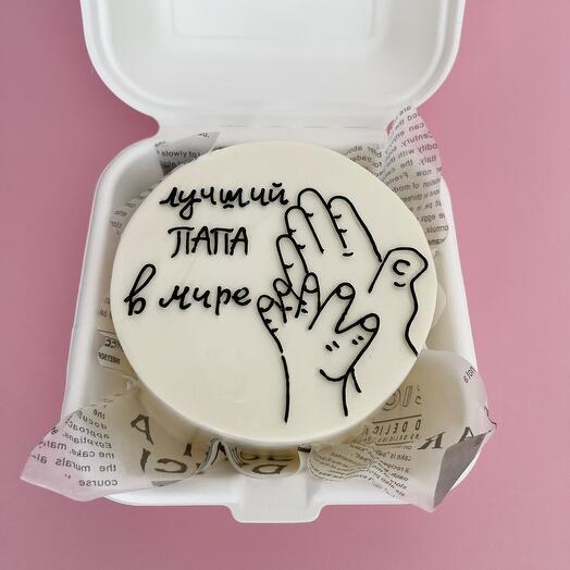 Бенто торт подарок для папы, на день отца