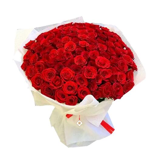 Vannessa - 75 Red Roses Bouquet