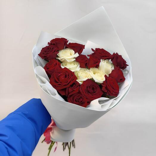 Букет сердце