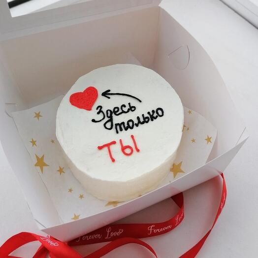 Bento cake for a Loved one, Only you are here (600g)