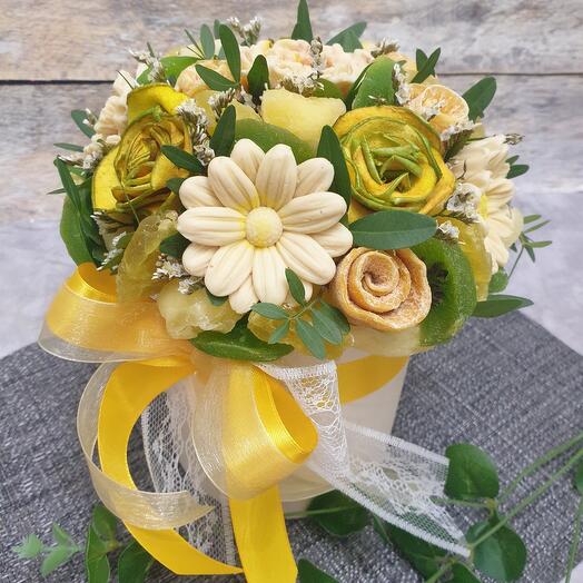 Ramo con flores de chocolate "belleza Radiante"