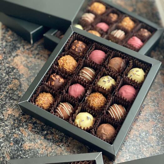 "Сирні трюфелі 16 шт»" цукерки ручної роботи