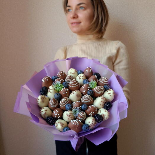 Клубничный букет Любимой
