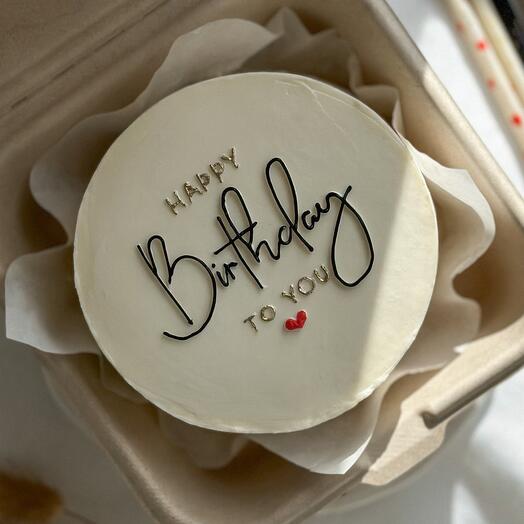 Бенто-тортик «Happy birthday to you️»