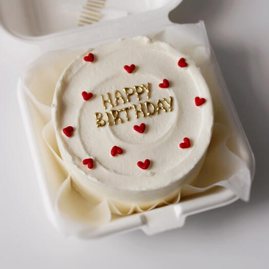 Бенто торт happy birthday / с днём рождения