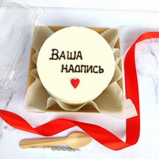 Бенто торт с любой вашей надписью