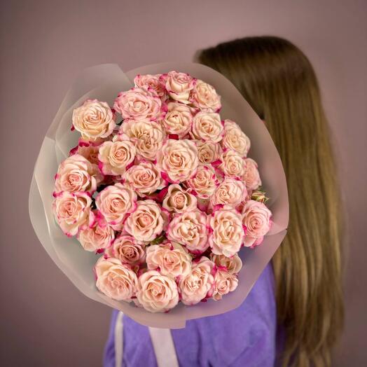 Нежные кустовые розы. Scandi Flora 123