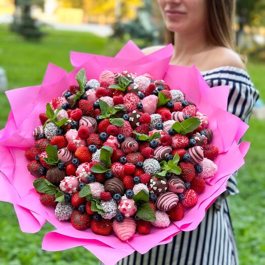 Клубника в шоколаде XL