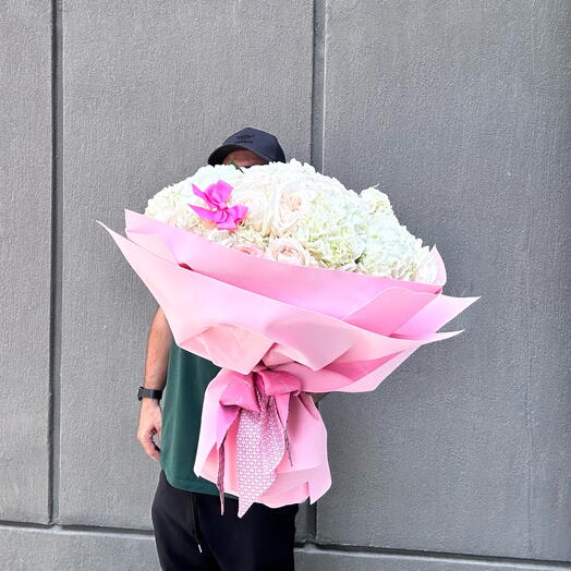 White cloud bouquet