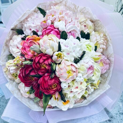 Букет из зефира 💐