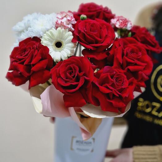 Композиция из французских роз