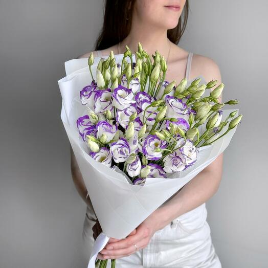 Букет из эустомы 💜