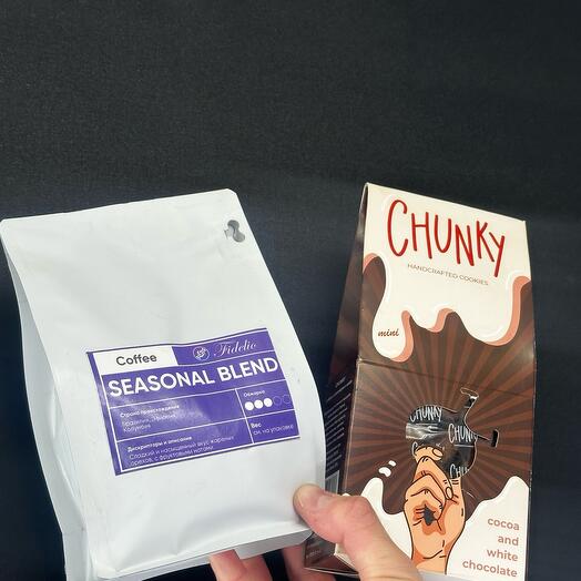 Мини набор кофе и печенья