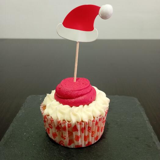 Cupcakes papa Noel