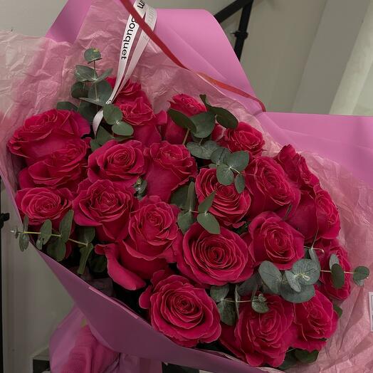 Букет ароматных роз «Pink🩷»