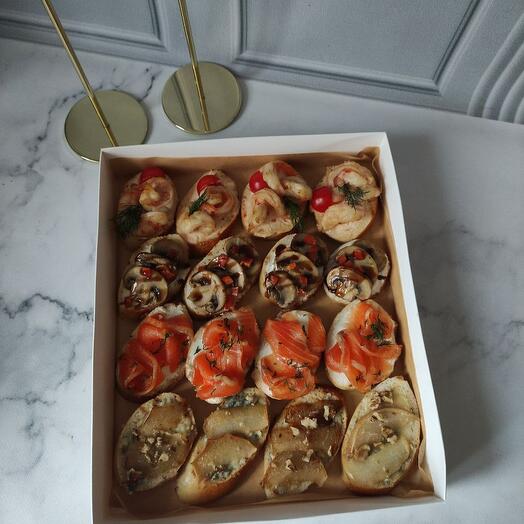 Ассорти брускетт