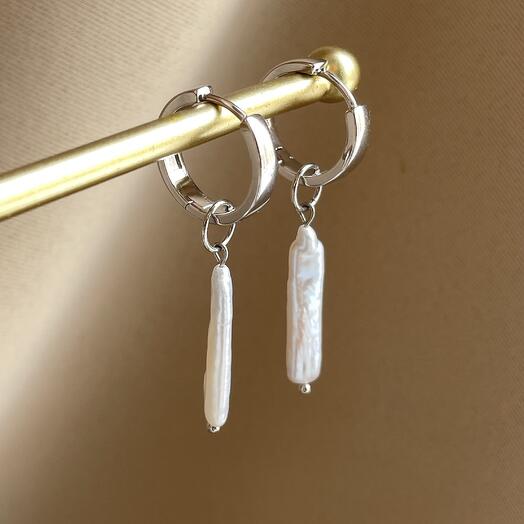 Biwa pearl Earrings