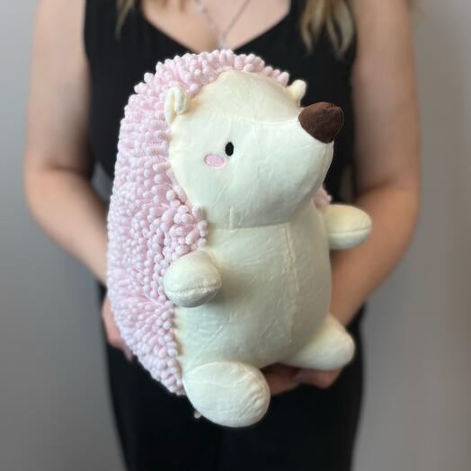 Pink hedgehog 30cm