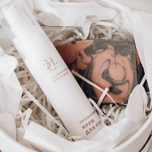 Gift set with natural soap